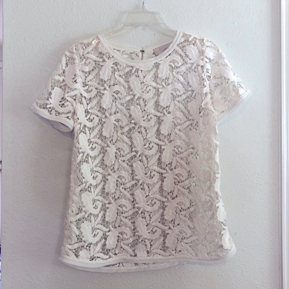 LOFT Lace top